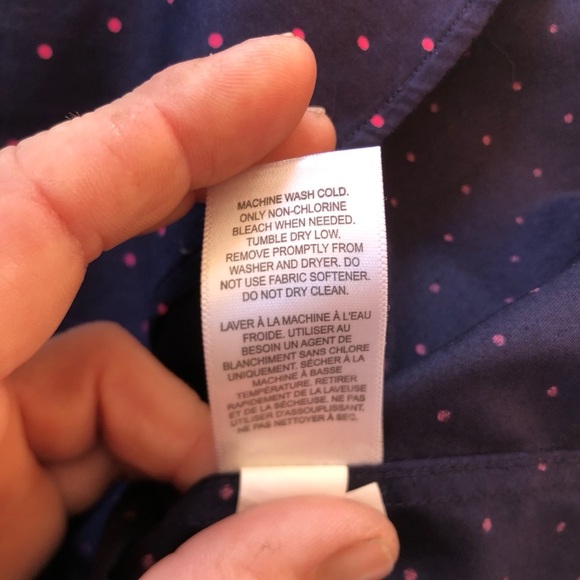 Banana Republic Polka Dot Button Down Top - Picture 9 of 10